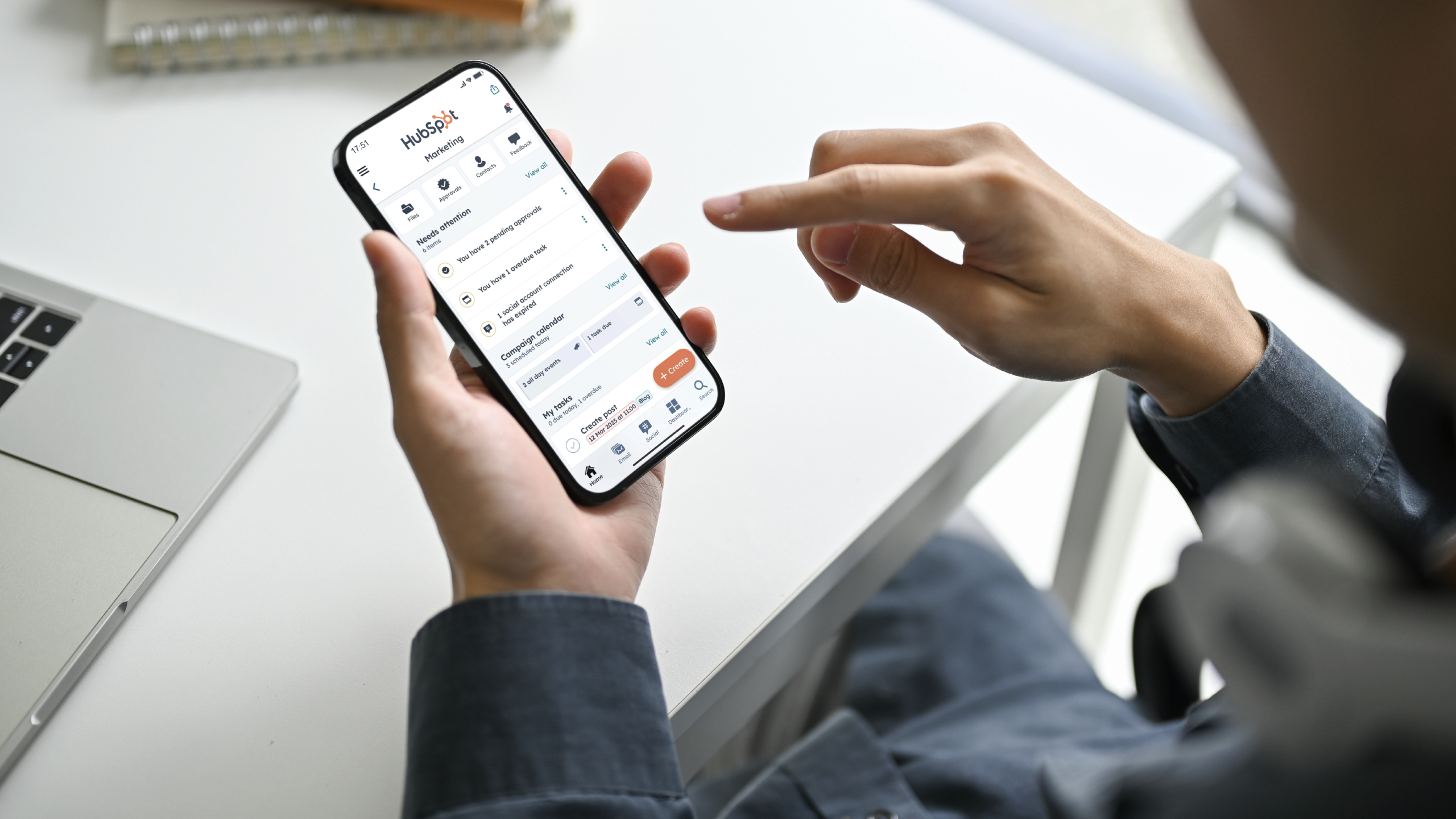 Estland's HubSpot Partnership dashboard.