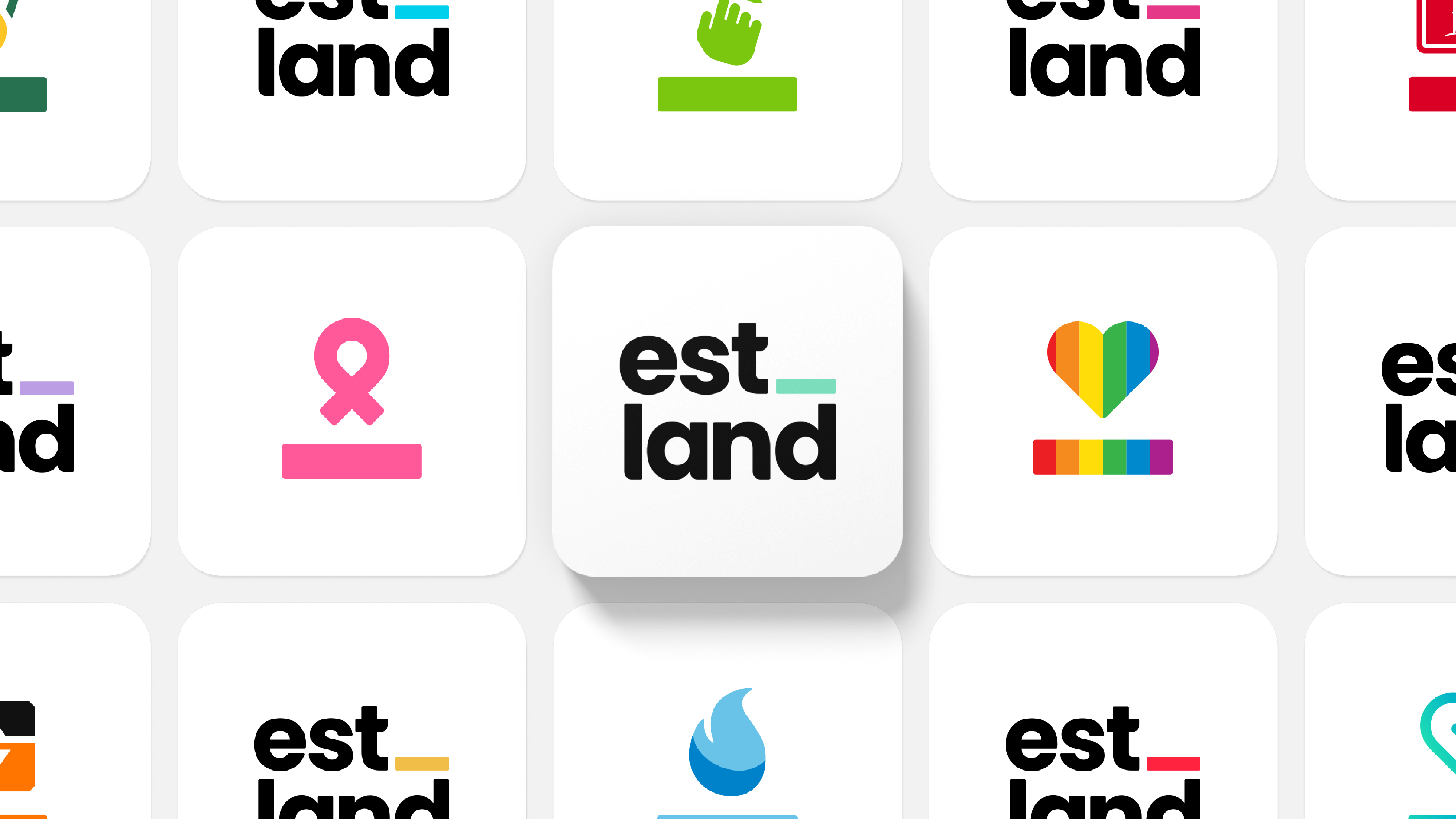 Estland's business name displayed in logo