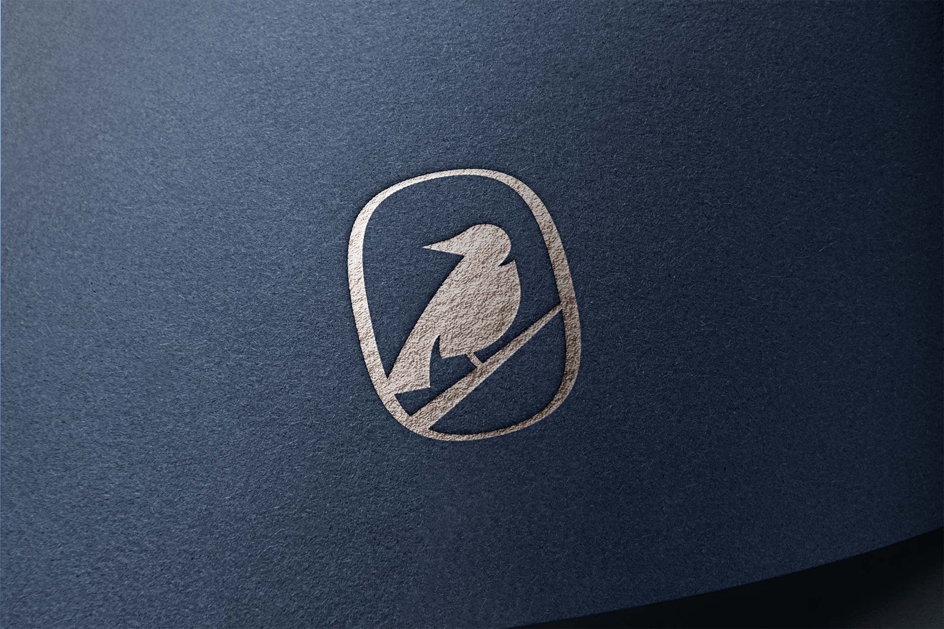 Debossed Westlark Advisors brand identity logo.