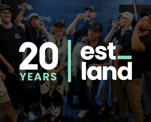 Estland, a Virgina marketing agency, is celebrating 20 years of business.