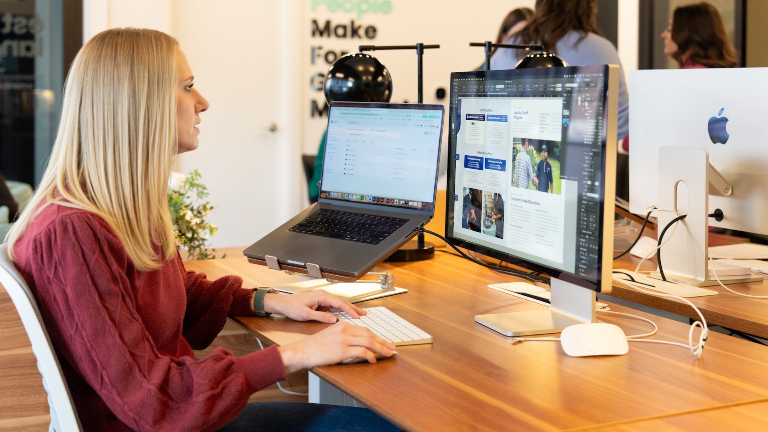Lindsey Kelly, one of Estland's newest Art Directors.