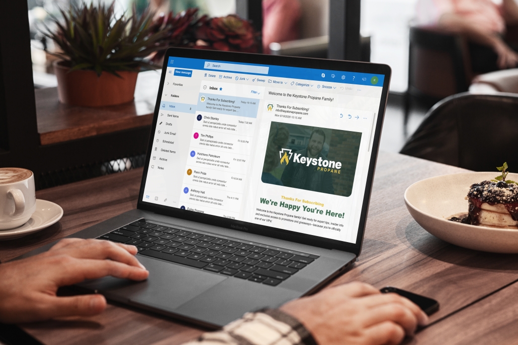 Keystone Propane email marketing